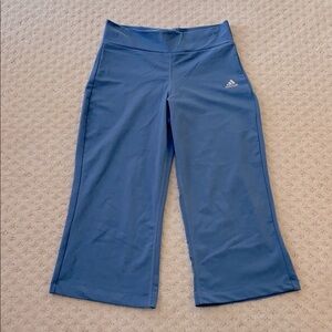 Adidas wide leg crop